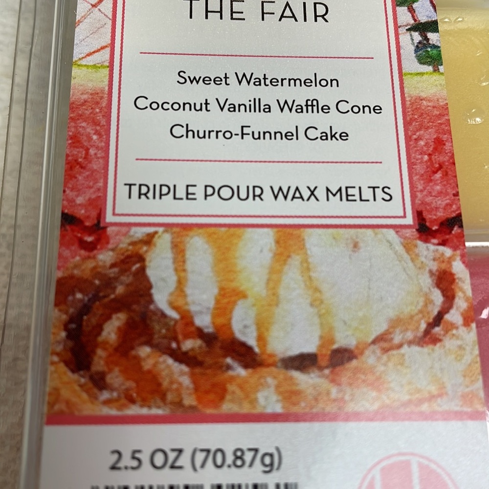 Huntington Home “Day at the Fair” Triple Pour Wax Melts. 3 Scents in 1 p…